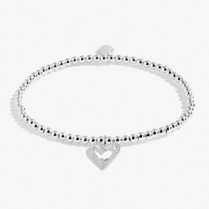 Joma Jewellery A Little 'Happy Birthday Mum' Bracelet In Silver Plating